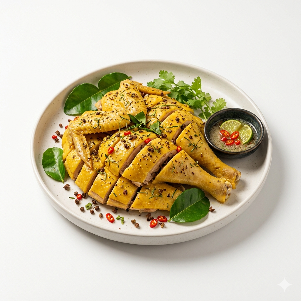 Gà Ủ Muối Hoa Tiêu