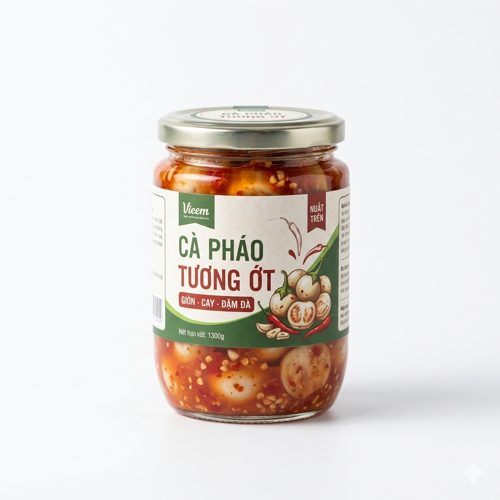 Cà Pháo Tương Ớt