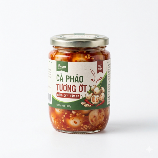 Cà Pháo Tương Ớt